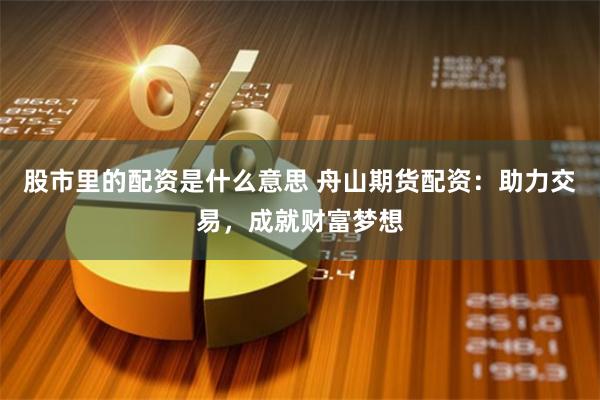 股市里的配资是什么意思 舟山期货配资：助力交易，成就财富梦想